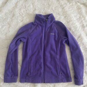 Columbia Violet Fleece Jacket